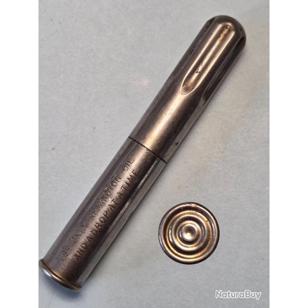 Rare huillier de poche pour arme Remington en laiton nickel