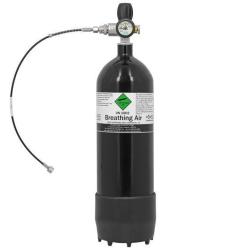 Bouteille de charge PCP 5 litres 300 bar + flexible de charge MDE