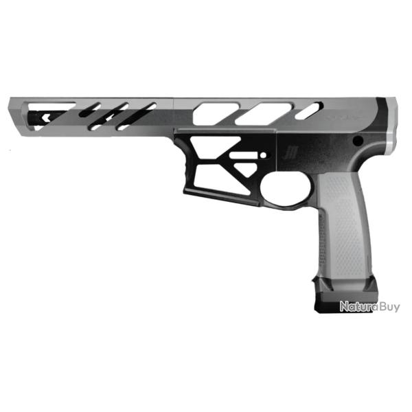 ORACLE P* Corps Complet CNC Aluminium avec Grip - Noir Silver - MONK