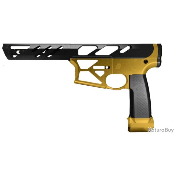 ORACLE P* Corps Complet CNC Aluminium avec Grip - Gold Noir - MONK