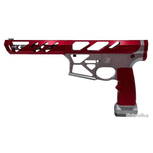 ORACLE P* Corps Complet CNC Aluminium avec Grip - Titanium Rouge - MONK