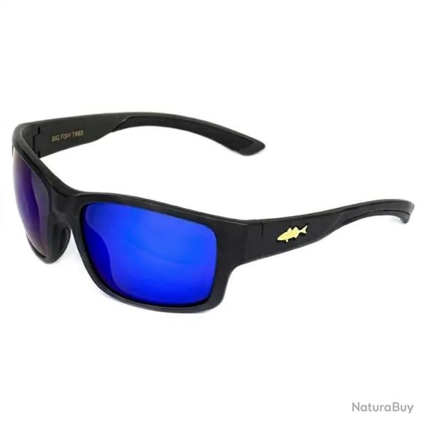 Lunettes polarisantes BIG FISH 1983 Recycling sea bass 1 Blue iridium