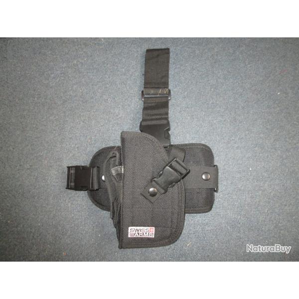 HOLSTER CUISSE POUR GAUCHER * SWISS ARMS