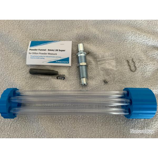 Chargeur de balles 9mm  Armanov + Distributeur de poudre