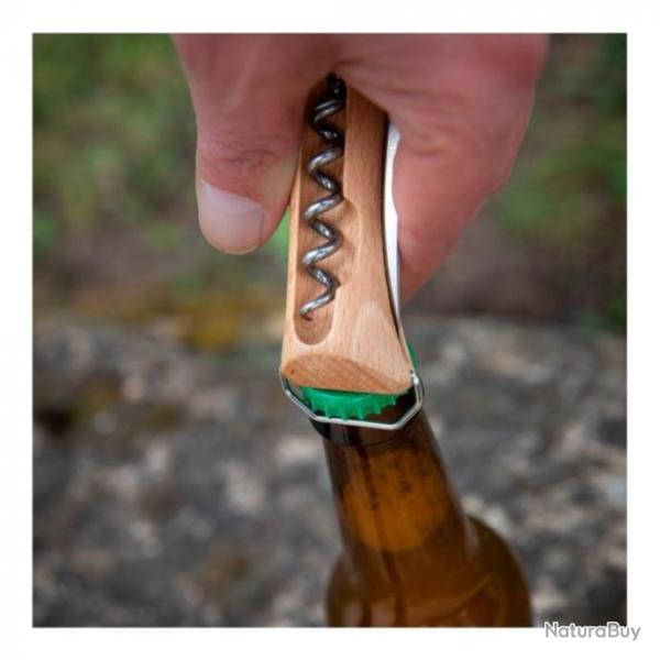 TIRE BOUCHON OPINEL D�CAPSULEUR !!!!! GRATUIT PR�NOM grav� LAME COUTEAU