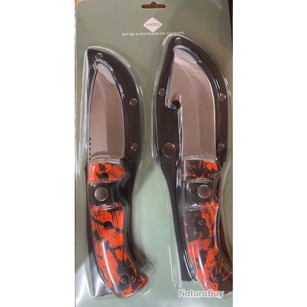 SET DE 2 COUTEAUX DE DECOUPE - bf