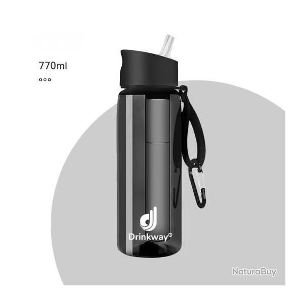 Gourde - Bouteille Filtrante d'Eau - 650 ml | Filtration Ultra-Fine 0,01 �m enchere