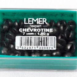 PLOMB CHEVROTINE DIAM.11-8.5G*20 - LEMER