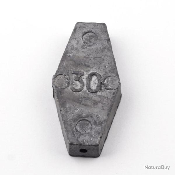 PLOMB HEXAGONAL LISSE 10G*8 - LEMER