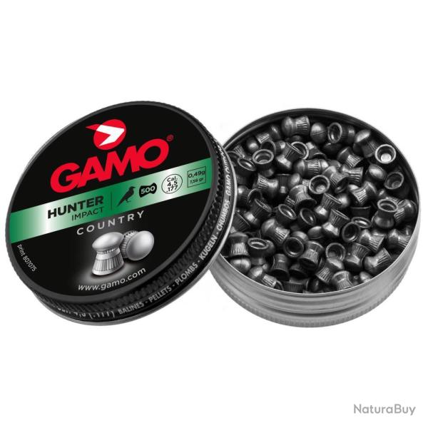 PLOMBS HUNTER 6.35MMX200 - GAMO