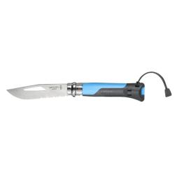 COUTEAU OUTDOOR N&deg;8 - Bleu - OPINEL