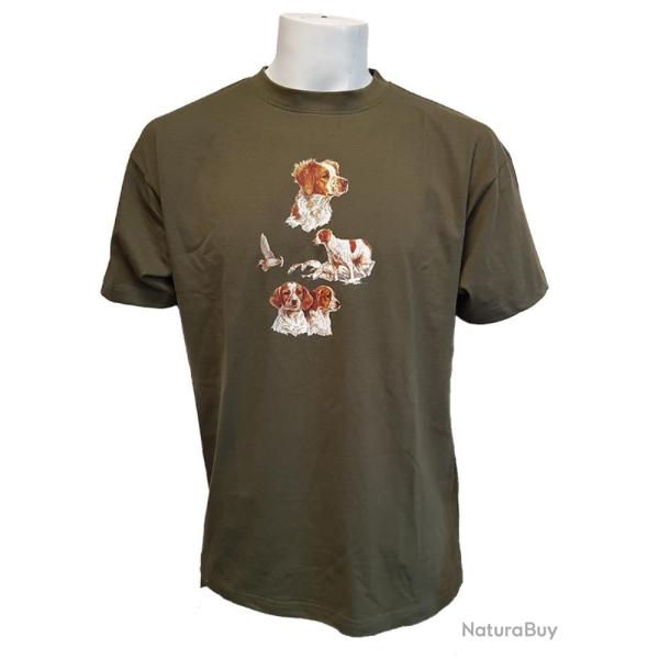 TEE SHIRT 4 EPAGNEUL - 9/11 ANS - BARTAVEL