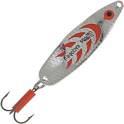 CUILLER SYCLOPS ARGENT ROUGE - 0 BIS - MEPPS