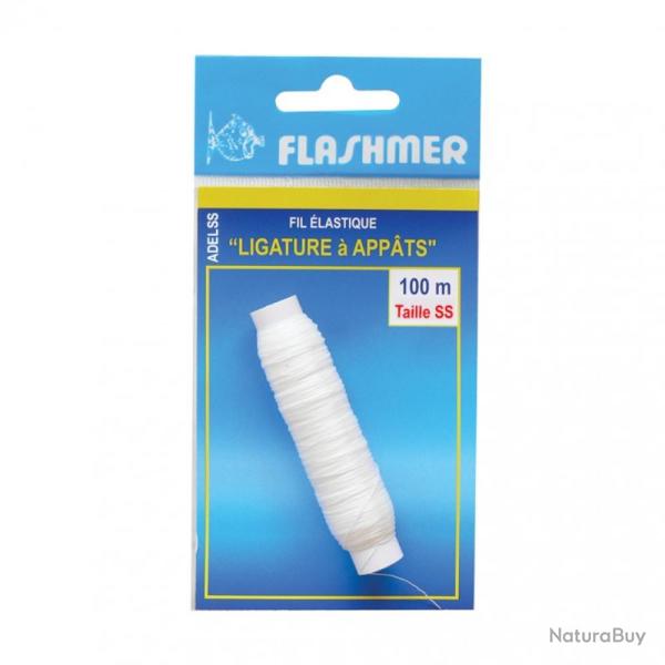 ELASTIQUE DE LIGATURE APPATS 100M - M - FLASHMER