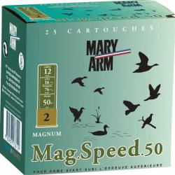 CARTOUCHES MAGNUM SPEED 12MAG 50G BJ X25 - N 2 - MARY ARM