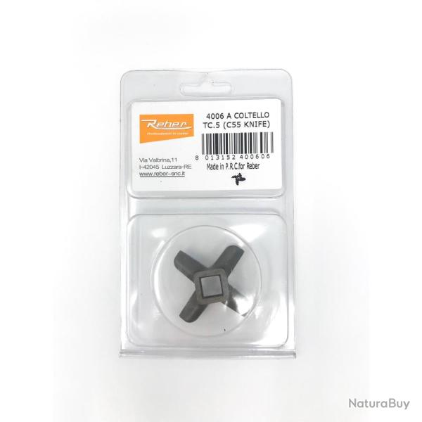 COUTEAU HACHOIR N�5 ACIER - REBER