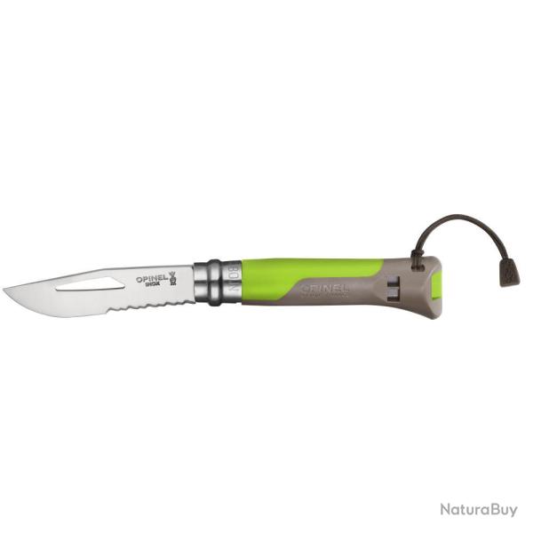 COUTEAU OUTDOOR TERRE N�8 - Vert - OPINEL