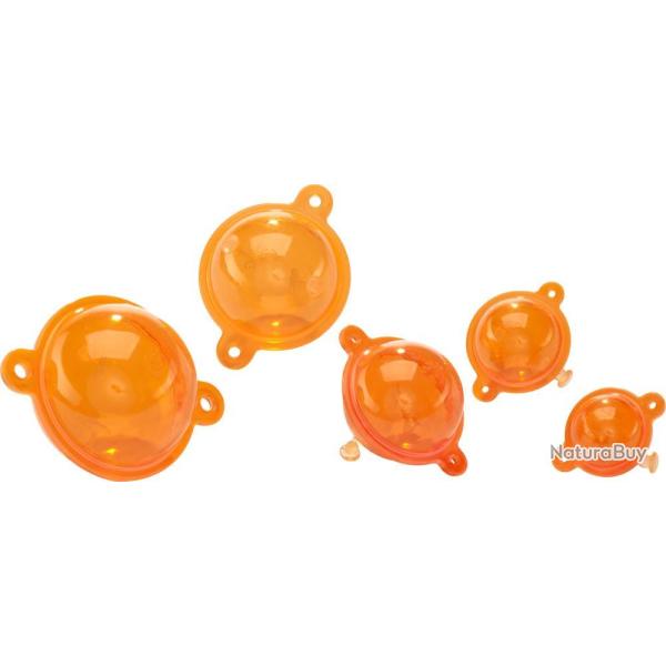 FLOTTEUR PLASTIFLOAT ROND ORANGE - 25mm - PLASTILYS