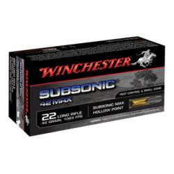 BALLES 22LR 42G SUBSONIC X50 - WINCHESTER