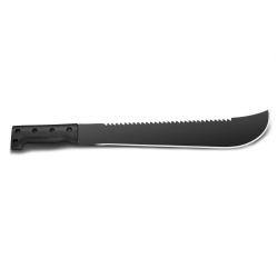 MACHETTE EN PLASTIQUE NOIRE LAME 35CM - 
