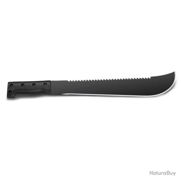 MACHETTE EN PLASTIQUE NOIRE LAME 35CM - 