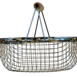 PANIER A RECOLTES 7L GALVANISE - LUCIFER