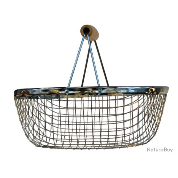 PANIER A RECOLTES 7L GALVANISE - LUCIFER