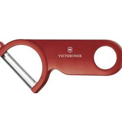 RASOIR A LEGUMES ROUGE EN PLASTIQUE - VICTORINOX