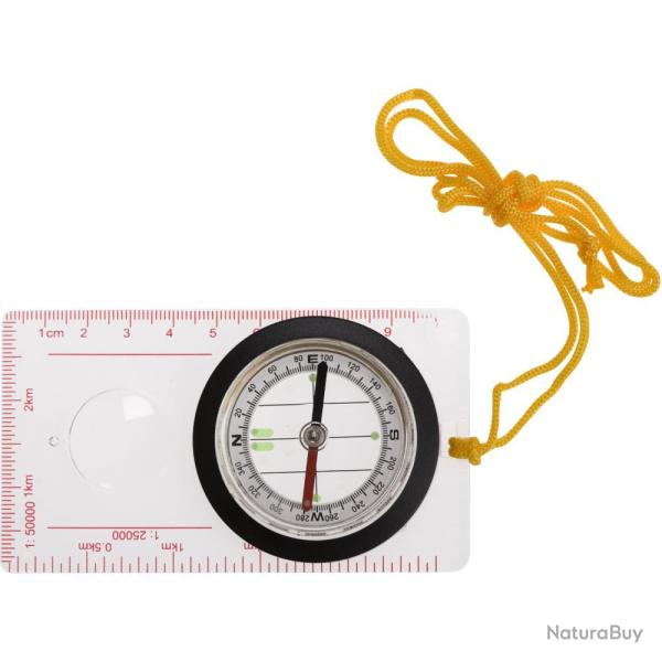 BOUSSOLE RANDONNEE SUR PLEXIGLAS - CAO