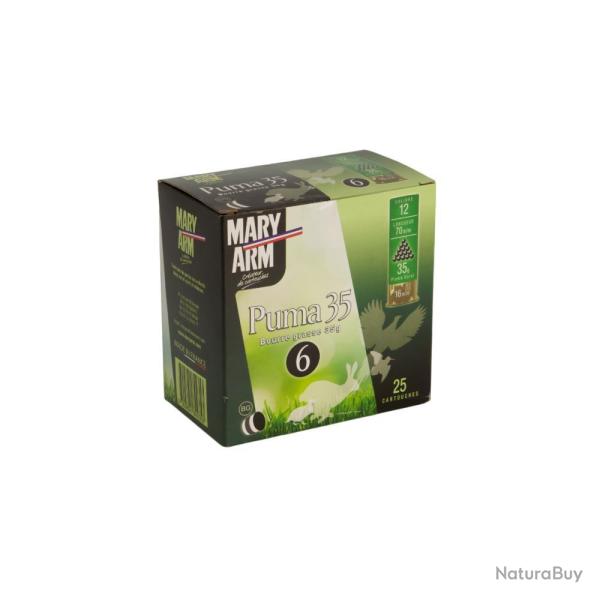 CARTOUCHES PUMA 35 12 70 35G BG X25 N MARY ARM