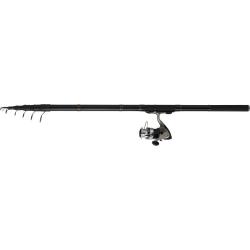 CANNE REGLABLE 4M00 + MOULINET - DAIWA