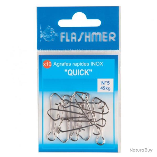 AGRAFE QUICK INOX - 2 - FLASHMER
