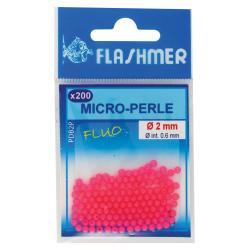 PERLES BALAI 3MM - FLUO JAUNE - FLASHMER