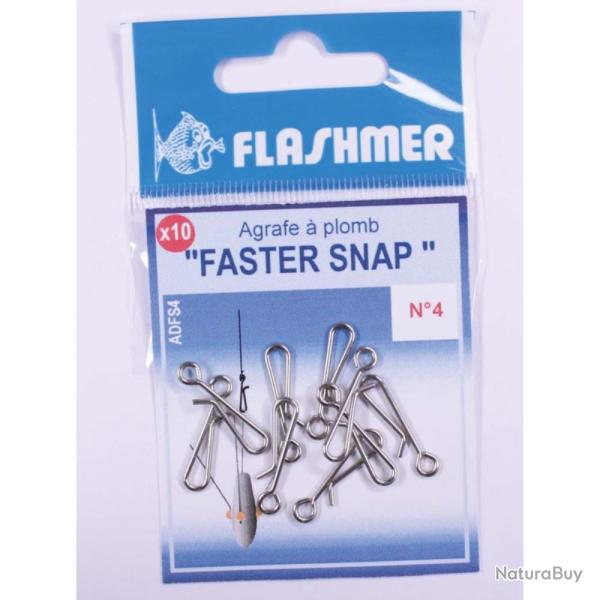 AGRAFE FASTER SNAP N� 4 - FLASHMER