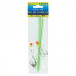 BAS DE LIGNE BALAIS PHOSPH 3 HAM - 6/20 - FLASHMER