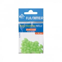 PERLE PHOSPHO MOLLE - 5MM - ECOLINE