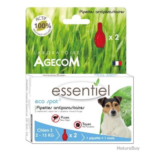 ANTIPARASITAIRE ECO SPOT CHIEN - S - ESSENTIEL