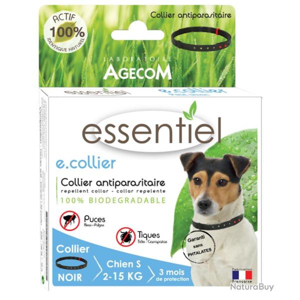 COLLIER ANTIPARASITAIRE CHIEN - 41CM - ESSENTIEL