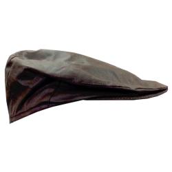 CASQUETTE ANGLAISE BROWN - M - OXFORD BLUE