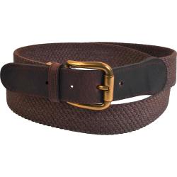 CEINTURE ELASTIQUE MARRON - BOYER