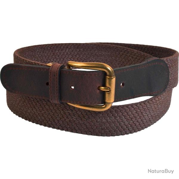 CEINTURE ELASTIQUE MARRON - BOYER