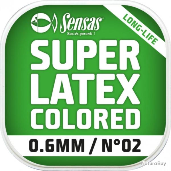 ELASTIQUE PLEIN SUPER LATEX 6M - 1.4mm - SENSAS