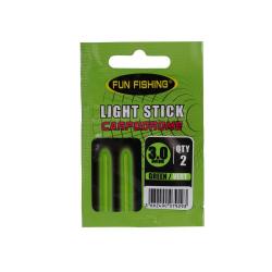 ANTENNE LUMINEUSE 3MM X2 - Vert - FUN FISHING