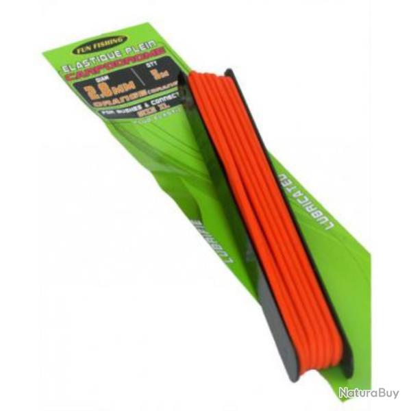 ELASTIQUE PLEIN 3M - 4mm - FUN FISHING