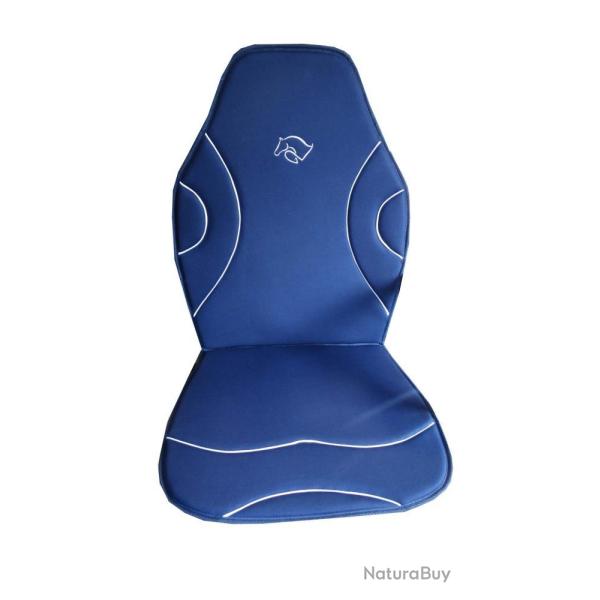 COUVRE SIEGE BRODE MARINE/BLANC - HV DVPT