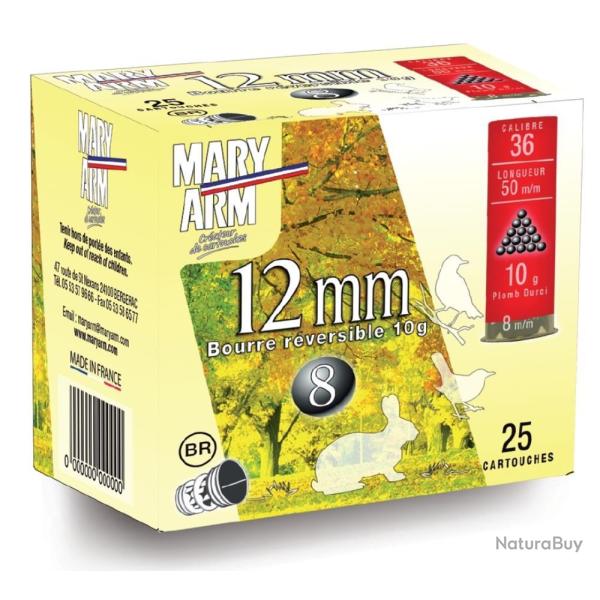 CARTOUCHES 12 MM X25 N MARY ARM