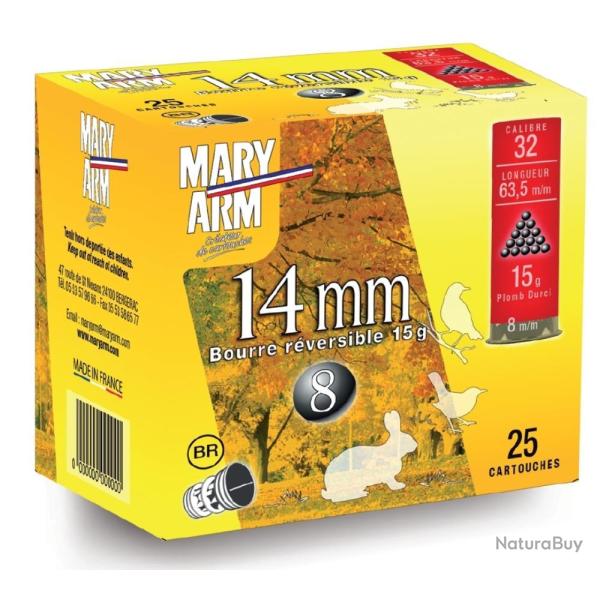 CARTOUCHES 14 MM X25 N MARY ARM