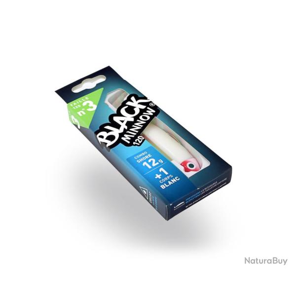 LEURRE BM120 COMBO SHORE 12GR - Blanc - FIIISH