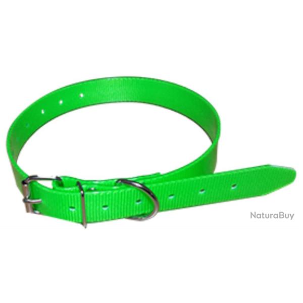COLLIER CHIEN POLYURETHANE 60CM - Vert - HB DOG