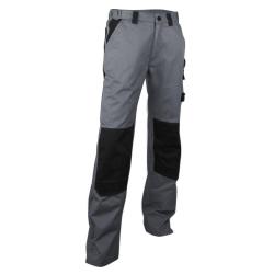 PANTALON DE TRAVAIL GRIS/NOIR - 54 - LMA